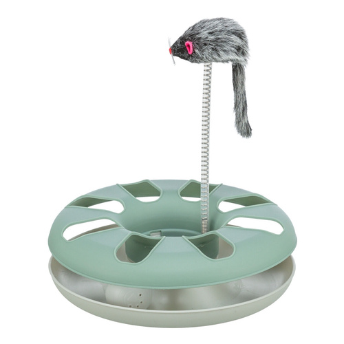 Trixie Crazy Circle MYSZKA i PIŁKA dla kota 24cm