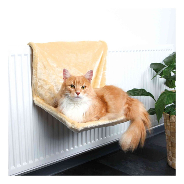Trixie LEGOWISKO na KALORYFER grzejnik PLUSZOWE