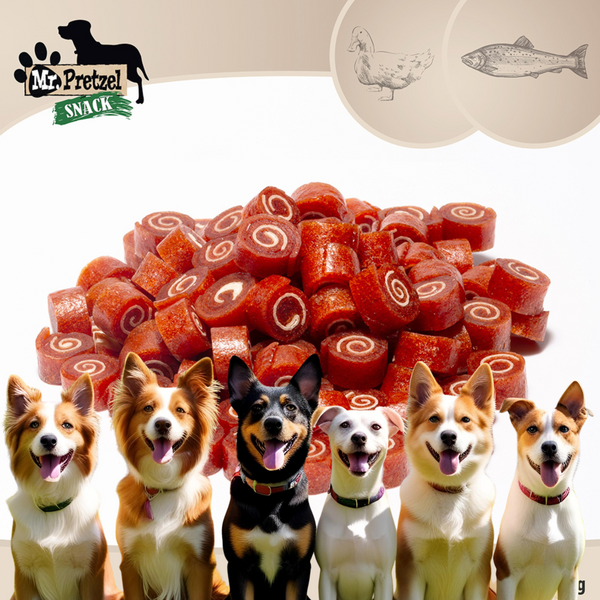 PRZYSMAK DLA PSA - Sushi z kaczką Mr.Pretzel 500g ZDROWE PREMIUM