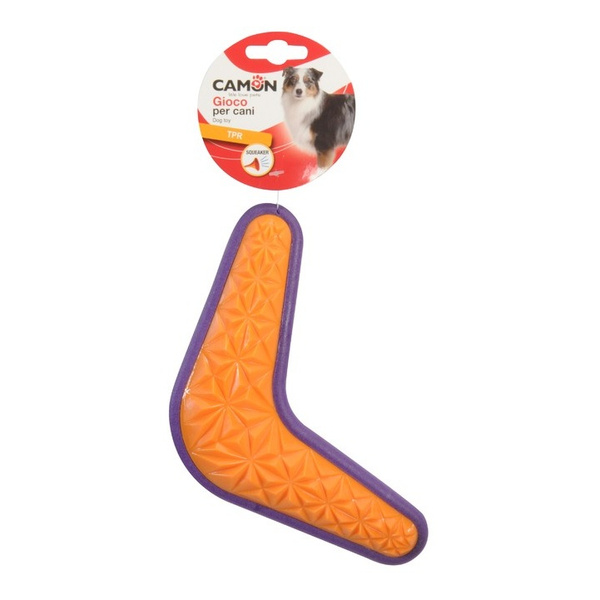 CAMON DOG TOY TPR BUMERANG Z PISZCZAŁKĄ AD0507