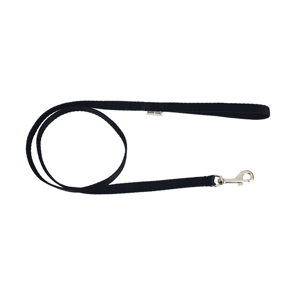 Barry King Classic smycz dla psa, czarna, M-L, 20mm/1m