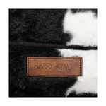 Barry King Legowisko dla psa, wzór czarne krowie łaty, 65*65*18cm, z zamkiem