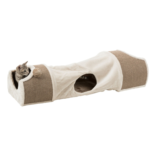 Trixie Tunel-drapak 110×30×38 jasnoszary/brązowy