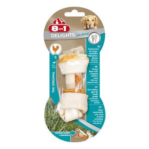 8in1 Przysmak dla psa kość dentystyczna Delights Pro Dental S 1 szt.