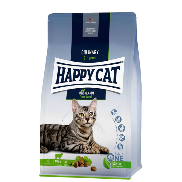 Happy Cat Culinary JAGNIĘCINA sucha karma dla kotów dorosłych 10kg