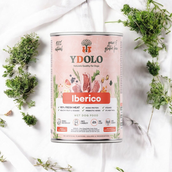 YDOLO Iberico - wieprzowina Iberico - mokra karma dla psa (400g)