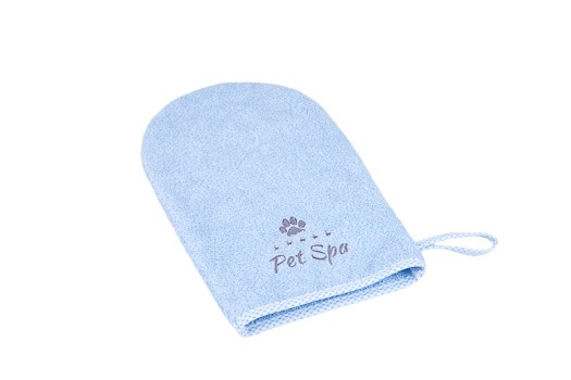 amiplay Rękawica kąpielowa dla psa spa L/XL 17x28 Niebieski