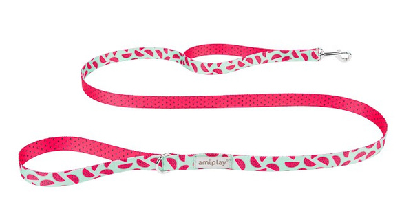 amiplay Smycz BeHappy dla Psa S 150cm Watermelon