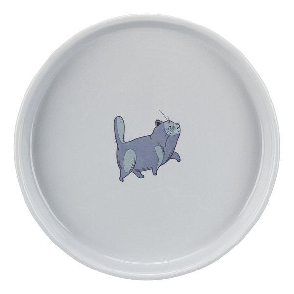 Trixie MISKA ceramiczna SPODEK dla Kota 23cm/ 600ml