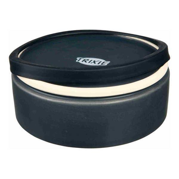 Trixie Miska ceramiczna z gumową podstawą dla psa 400ml