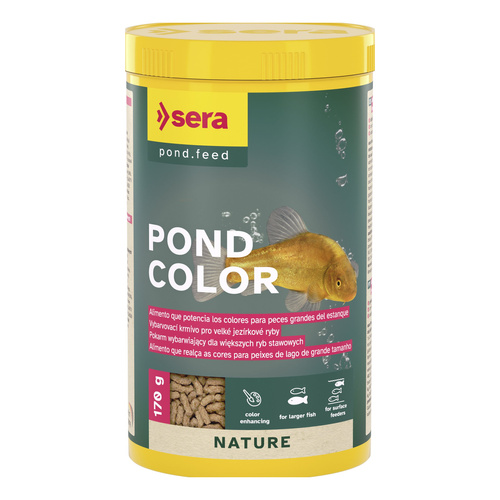 Sera Pond Color 1.000 ml granulat - pokarm wybarwiający dla ryb stawowych