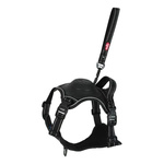 ZOLUX Szelki dla psa ze smyczą automatyczną Easyride XS czarne