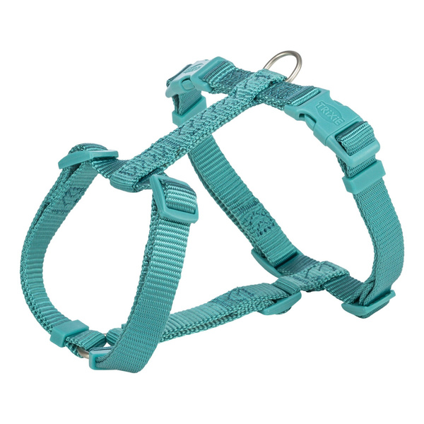 Trixie Premium, szelki typu H, dla psa, aqua, S-M: 42-60 cm/15 mm