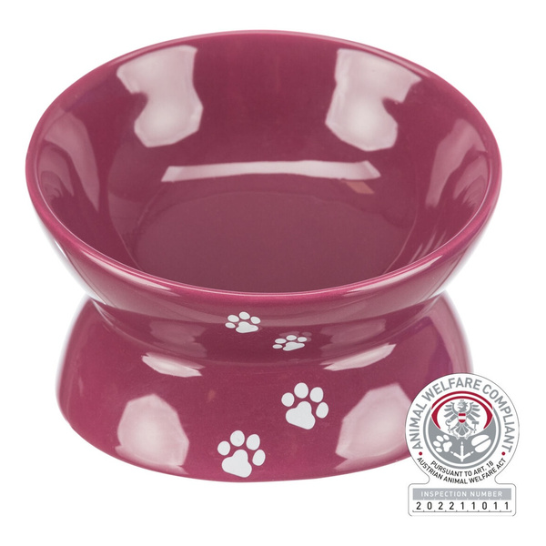 Trixie Miska ceramiczna dla Kota Psa 150ml/ 13cm podwyższona