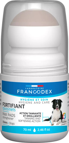 Francodex Preparat do pielęgnacji opuszek łap psów i kotów 70ml w kulce