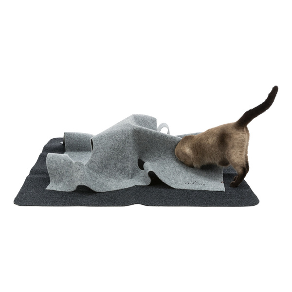 Trixie Koc Cat Activity na przysmaki i legowisko 99x99cm