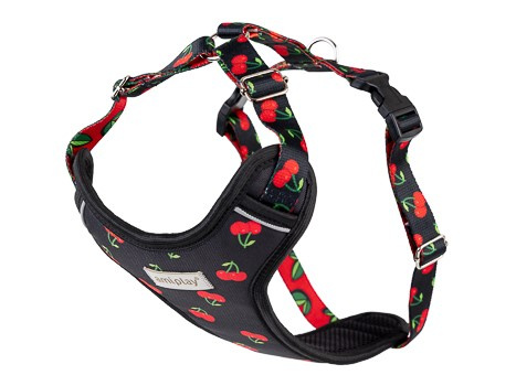 amiplay Szelki regulowane Discovery BeHappy L 30-45 45-65cm Cherry