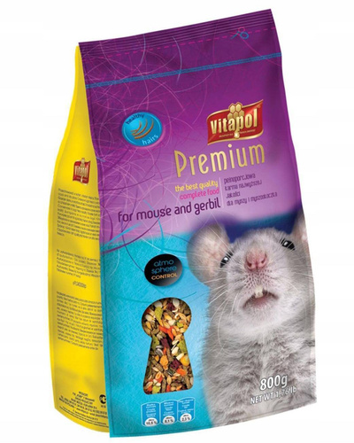 VITAPOL Premium pokarm dla myszy 800g