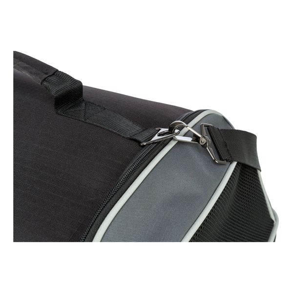Trixie Airline Boarding, torba transportowa, czarny/szary, 55 x 23 x 40 cm, do transportu lotniczego