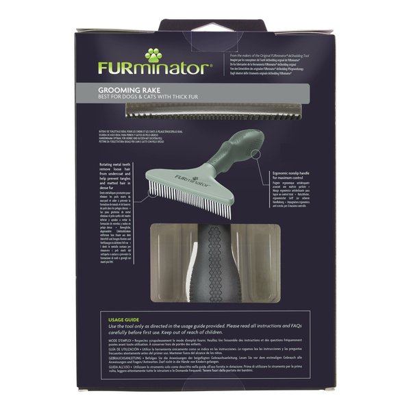FURMINATOR Szeroki grzebień dla psa