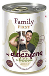 Family First DZICZYZNA z batatami dla Psa 400g