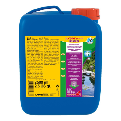 Sera Pond phosvec 2.500 ml