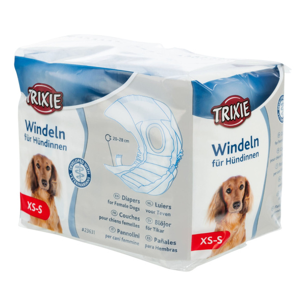 Trixie PIELUCHY PAMPERSY dla SUCZKI XS-S 20-28cm