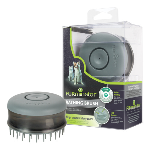FURMINATOR Szczotka do kąpieli dla psa i kota