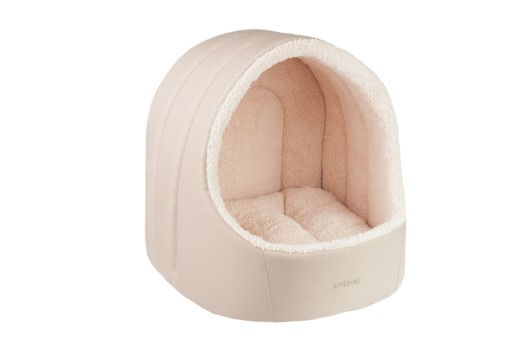 amiplay Buda owalna Aspen L 44x44x46cm Beżowy
