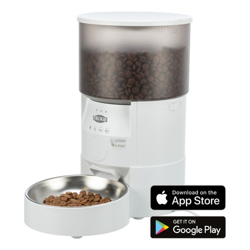 Trixie Karmidło automatyczne TX-S Smart, białe, 3.0l, 3 l/18 × 31 × 18 cm