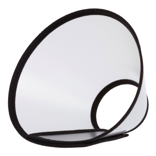 Trixie KOŁNIERZ OCHRONNY PLASTIKOWY Z RZEPEM, M: 36-43 cm/18 cm