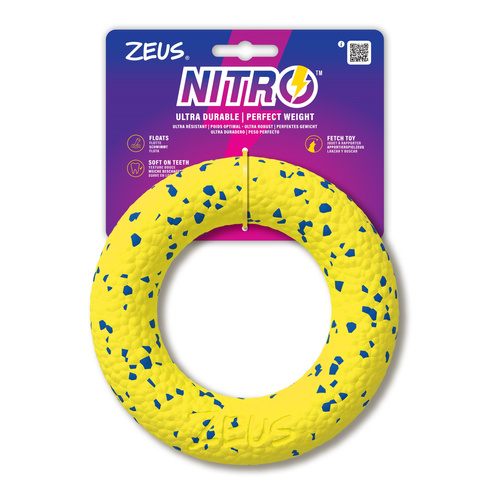 Zeus Nitro, ringo, zabawka, dla psa, 16 cm