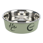 Trixie MISKA METALOWA Z PLASTIKOWĄ POWŁOKĄ, 0.25 l/o 12 cm
