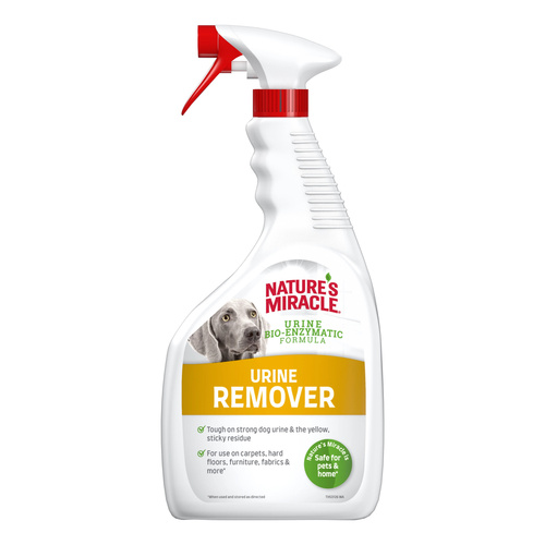 NATURES MIRACLE Płyn do usuwania plam i zapachu moczu pies URINE 946ml