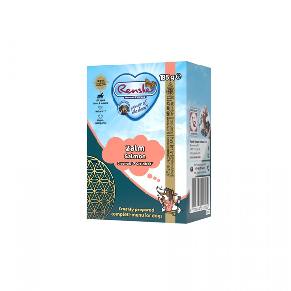Renske Fresh salmon - świeży łosoś bez zbóż dla psów (185 g)
