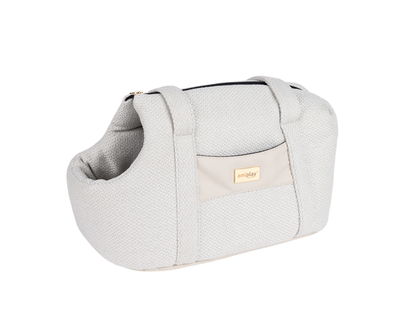 amiplay Torba transportowa Milano L 42x26x30cm Kremowy