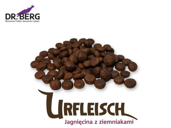 Dr.Berg Urfleisch jagnięcina z ziemniakami dla dorosłych psów 5 kg