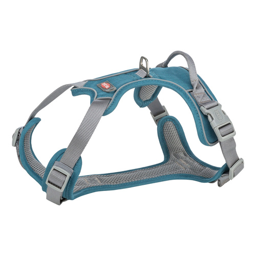 Trixie Premium Active szelki dla psa L-XL 74-100cm/25mm petrol
