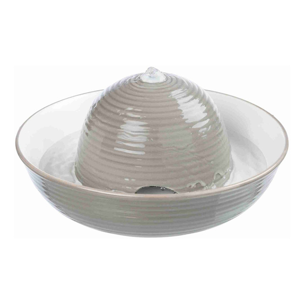 Trixie Automatyczne poidło Vital Flow ceramiczne 1.5 l szaro/białe