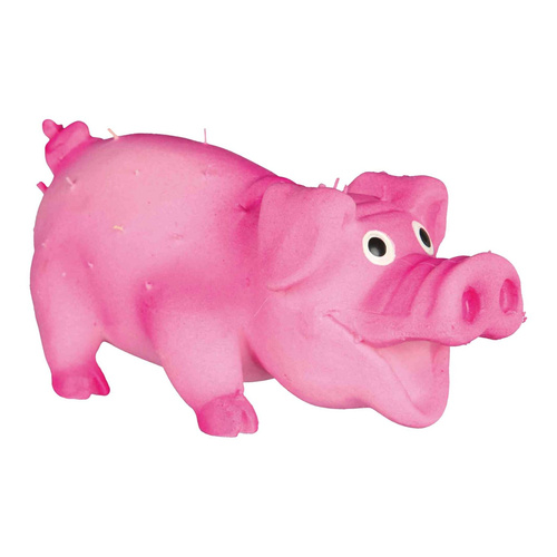 Trixie zabawka świnka lateksowa 10cm z dźwiękiem