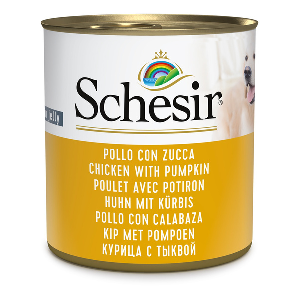 Schesir Complements karma mokra dla psa kurczak z dynią w galarecie 285 g