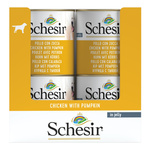Schesir Complements karma mokra dla psa kurczak z dynią w galarecie 285 g
