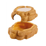Eao Terra Big Rock kryjówka z miską do terrarium ceramiczna L 25x28x16 cm 200 ml
