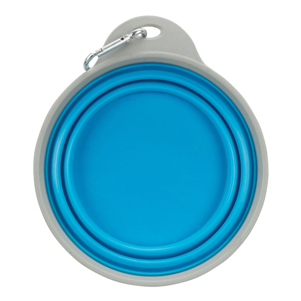 Trixie Miska podróżna silikonowa z obręczą dla psa 500ml