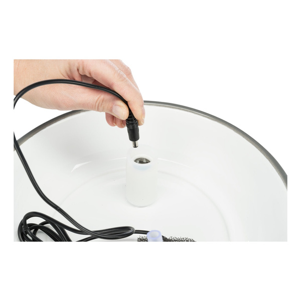 Trixie Automatyczne poidło Vital Flow ceramiczne 1.5 l szaro/białe