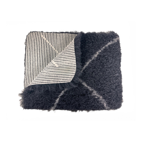 ZOLUX Dry bed posłanie izolujące dla psa wzór berberyjski 75x95 cm grafit