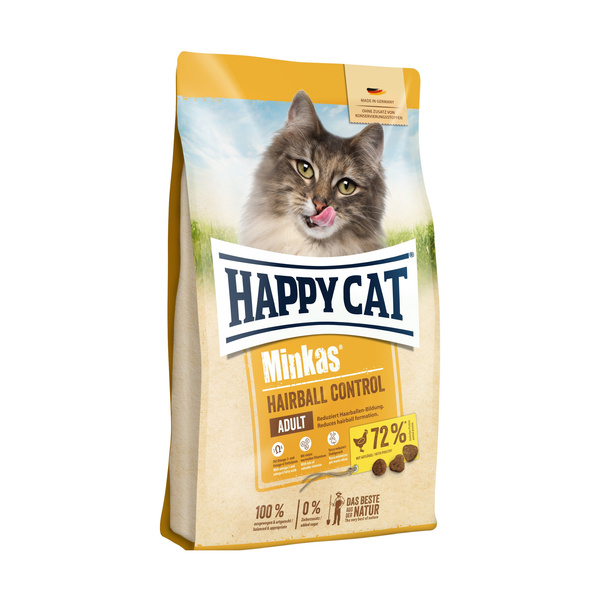 Happy Cat MINKAS Hairball Control Odkłaczacz drób 10kg