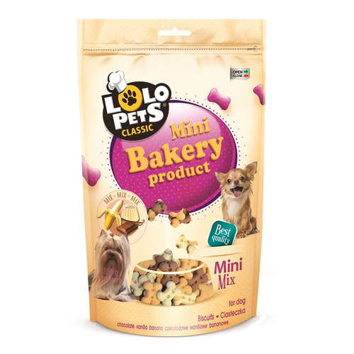 Ciastka Dla Psa Kosci Mini Mix W Folii Doypack 350G