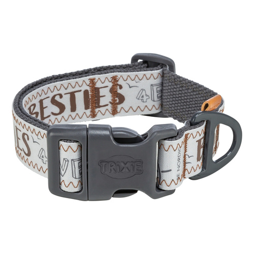 Trixie BE NORDIC obroża dla psa szeroka M-L 40-60cm/38mm szara