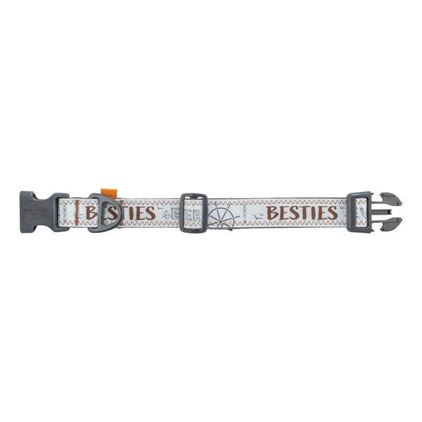 Trixie BE NORDIC obroża dla psa szeroka S-M 32-45cm/30mm szara